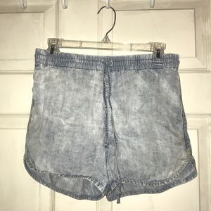 High waisted Juice Couture denim shorts
